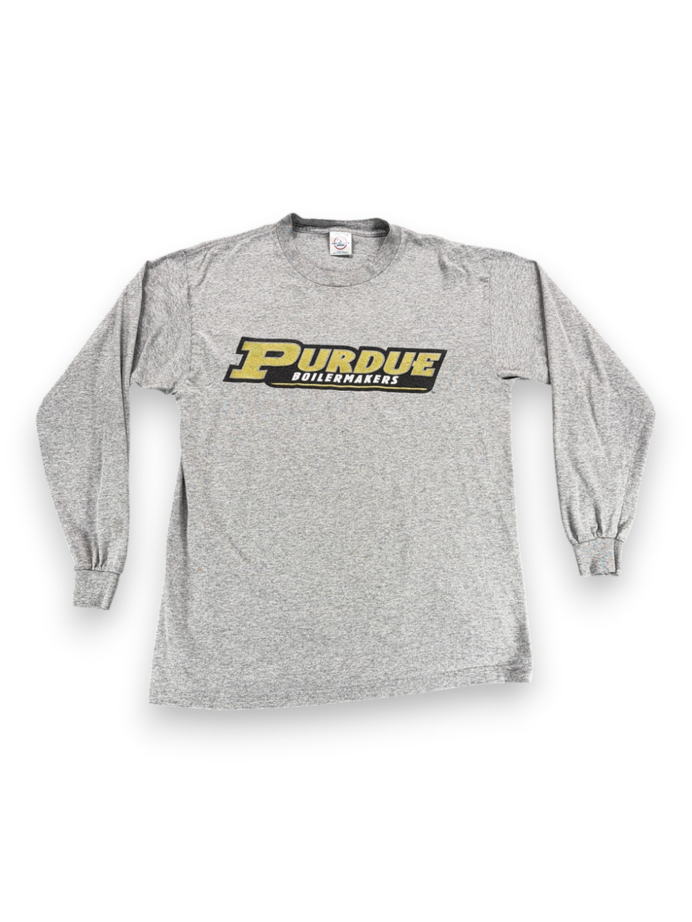 Vintage Purdue Boilermakers Shirt Adult MEDIUM Gray College Football USA 90s